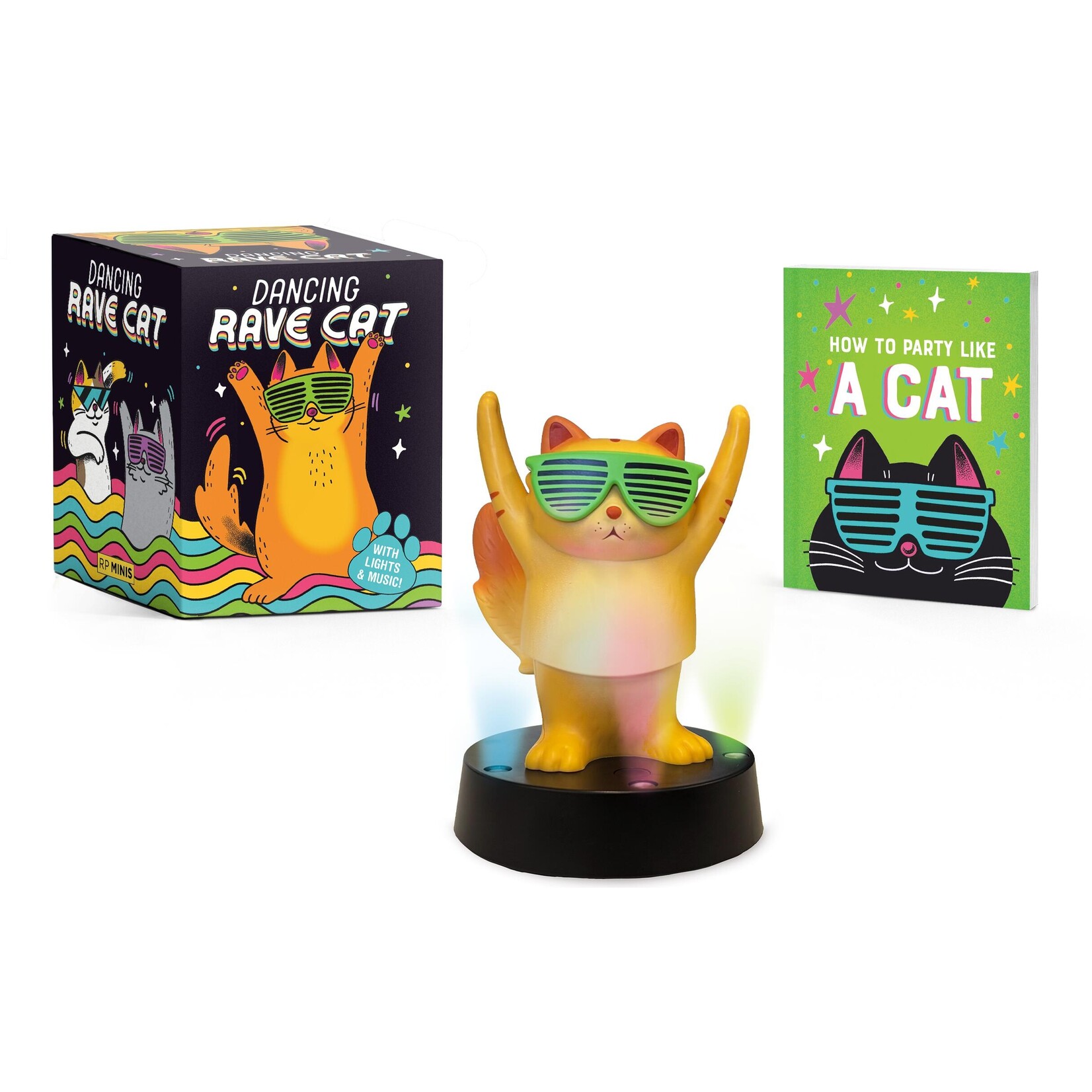 Hachette Dancing Rave Cat Mini Kit