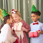 Meri Meri Tinsel Tree Party Hats s/6