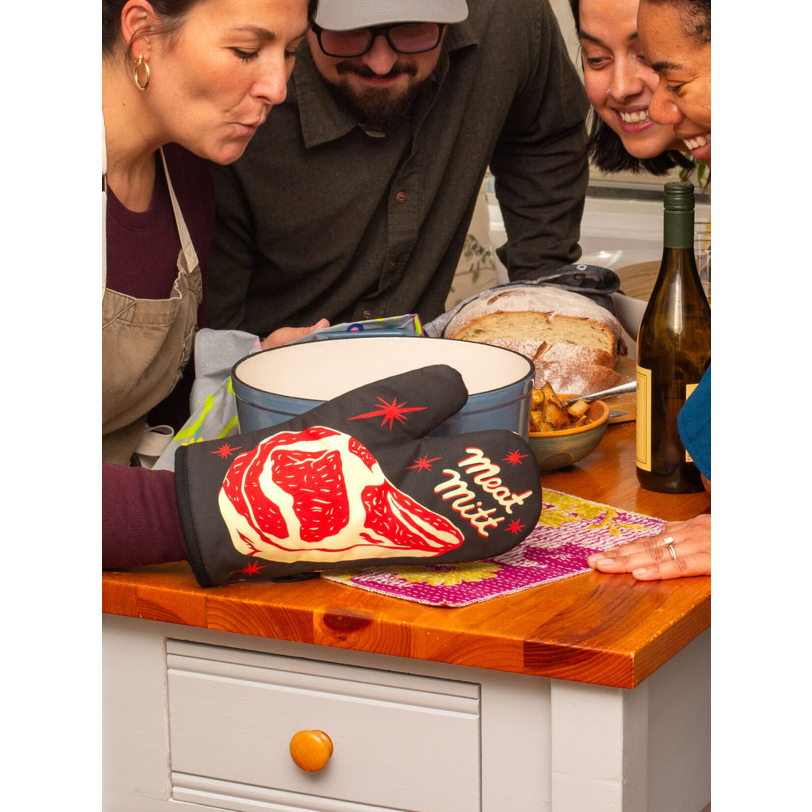 Blue Q Meat Mitt Oven Mitt