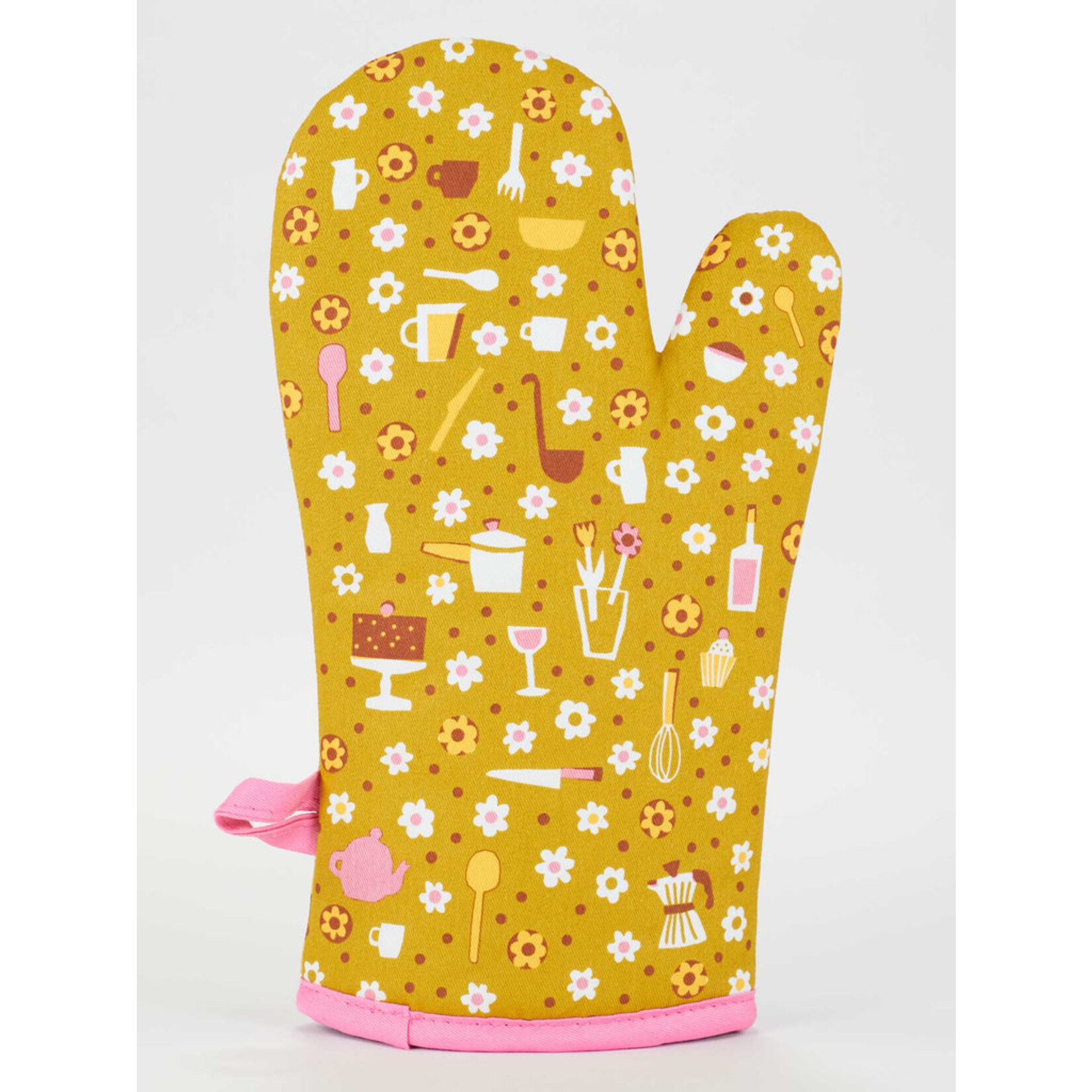 Blue Q Never Want Your Help Oven Mitt