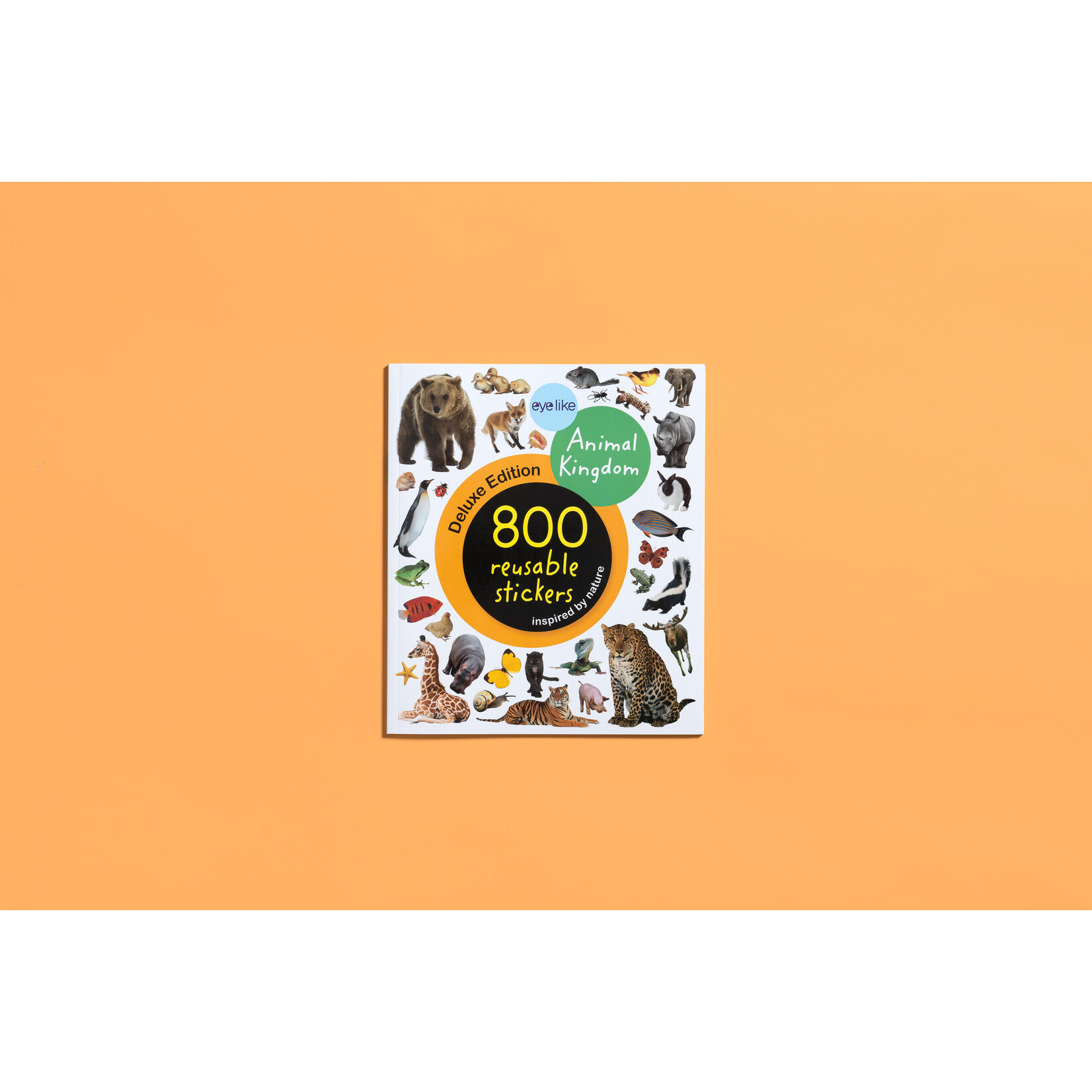 Hachette Animal Kingdom 800 Reusable Stickers
