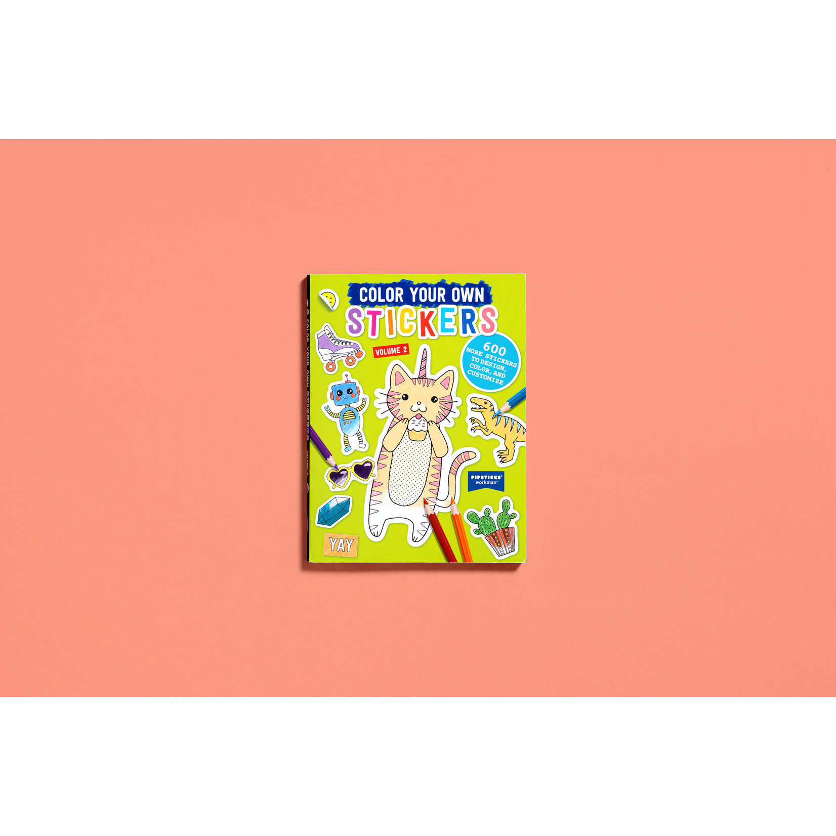 Hachette Color Your Own Stickers Vol 2