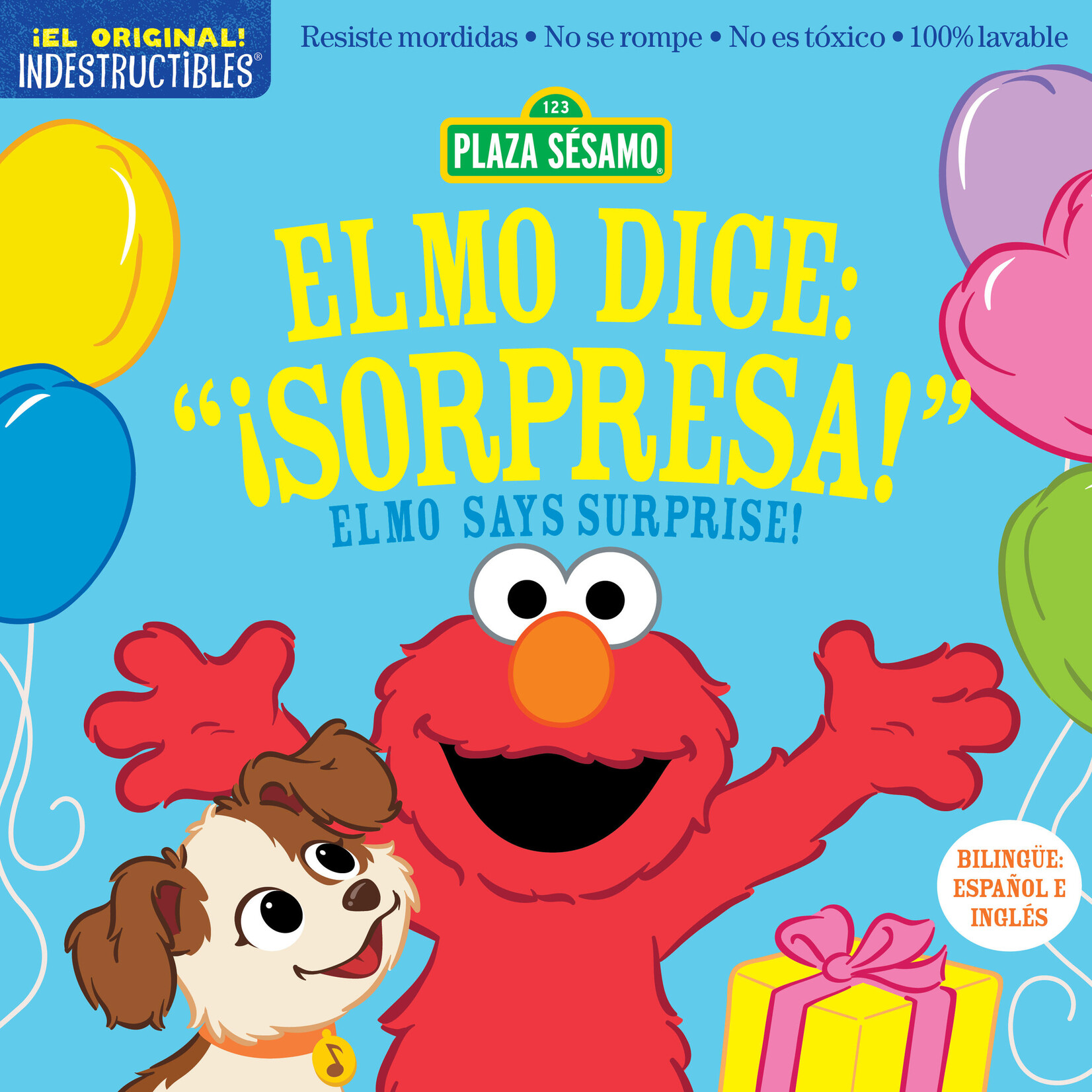 Hachette Indestructibles Sesame Street: Elmo Dice: Sorpresa!
