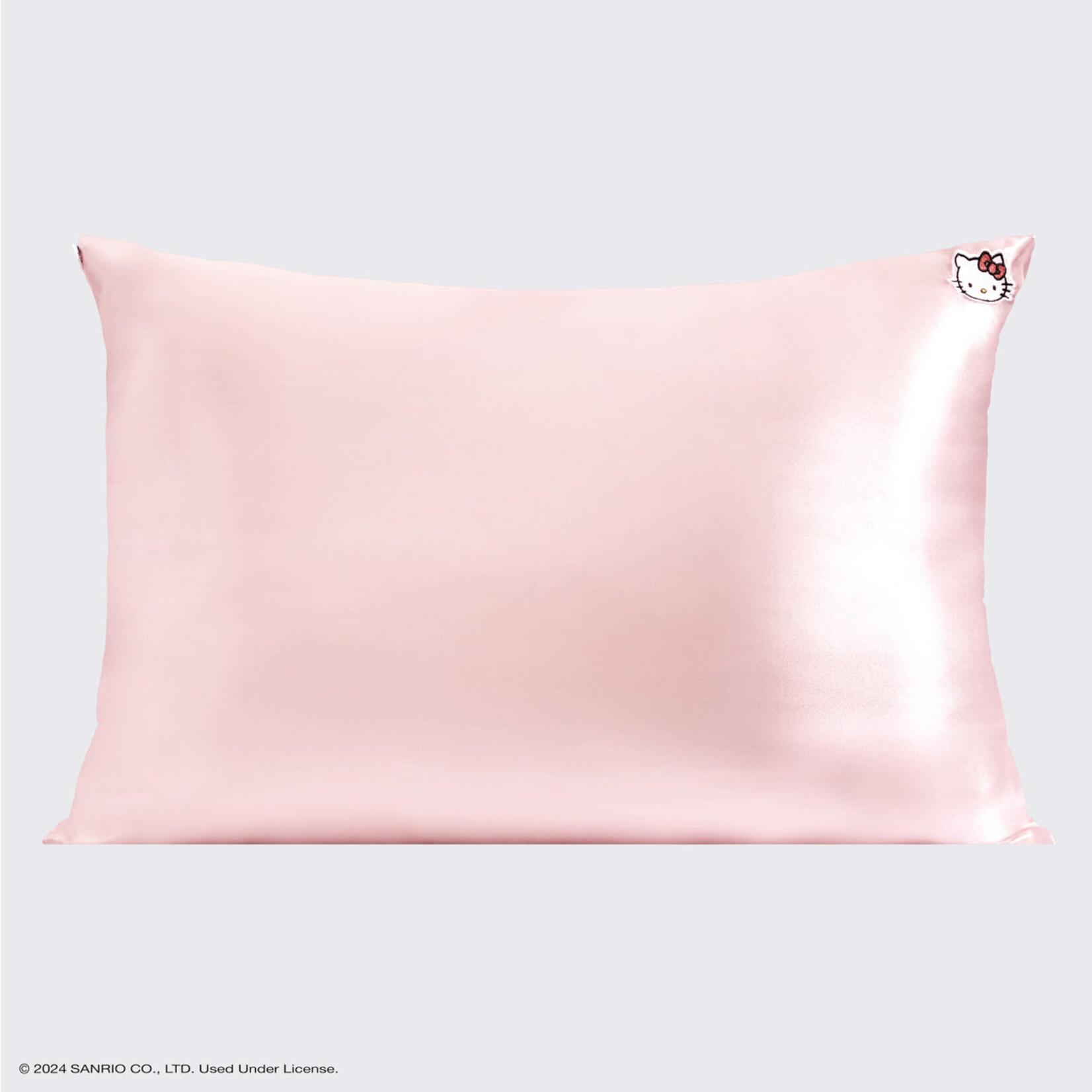 Kitsch Hello Kitty Satin Pillowcase - Solid Pink Kitty Face