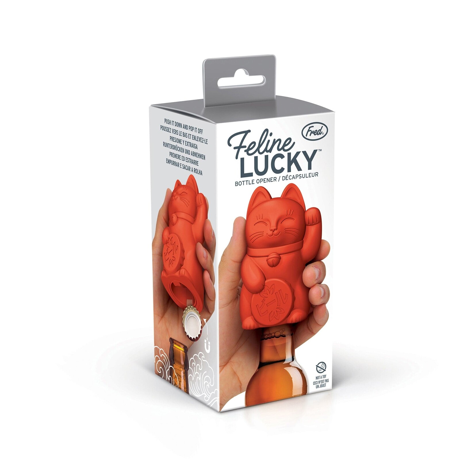 Fred & Friends Feline Lucky Bottle Opener