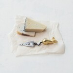 Creative Coop Mouse Shaped Handle Cheese Knife