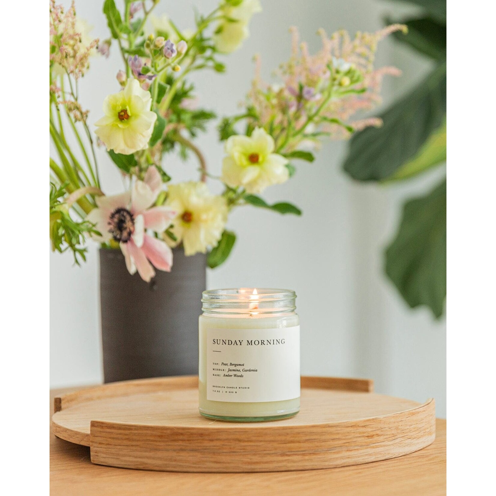 Brooklyn Candle Studio Sunday Morning Minimalist Candle