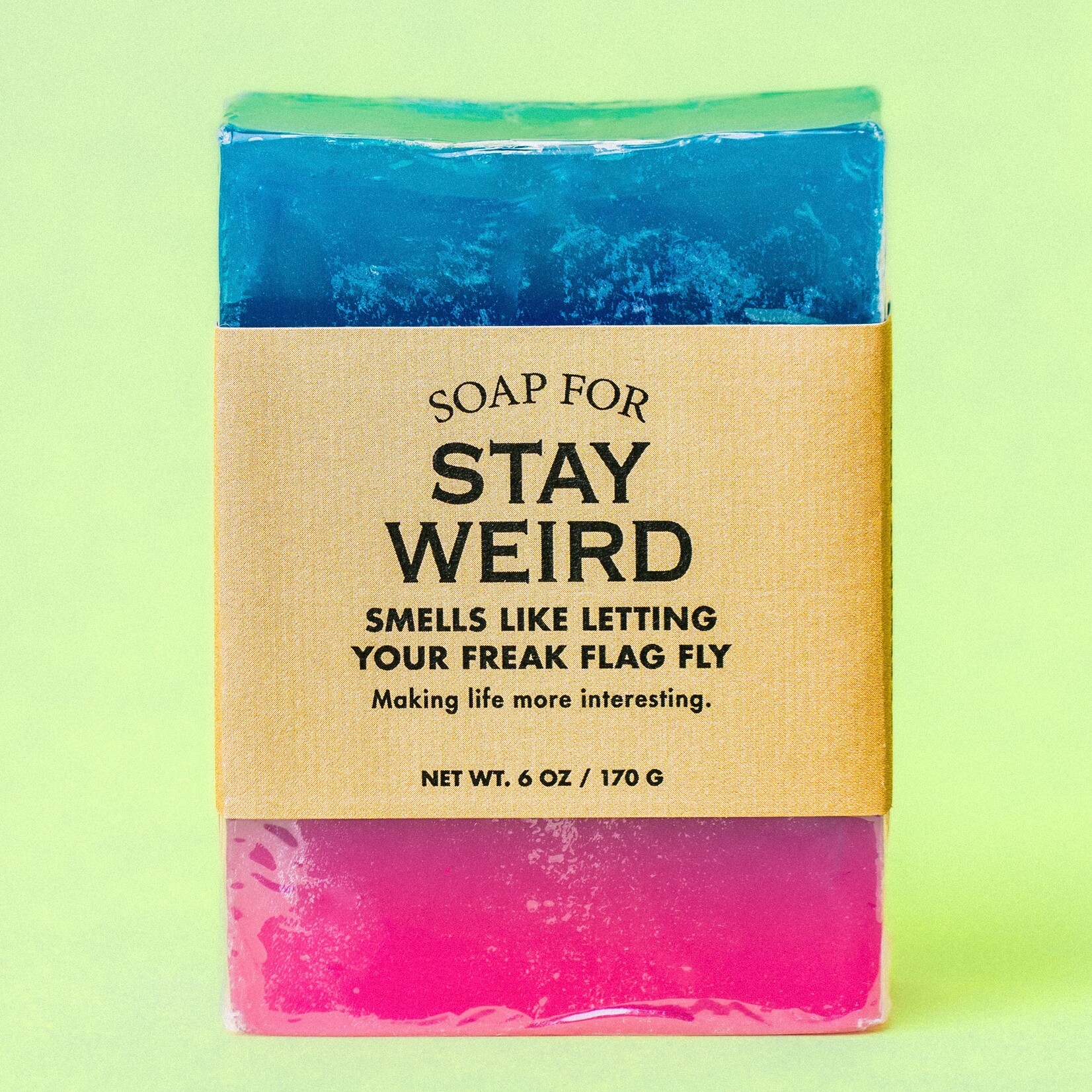 Whiskey River Whiskey River Soap - Stay Weird