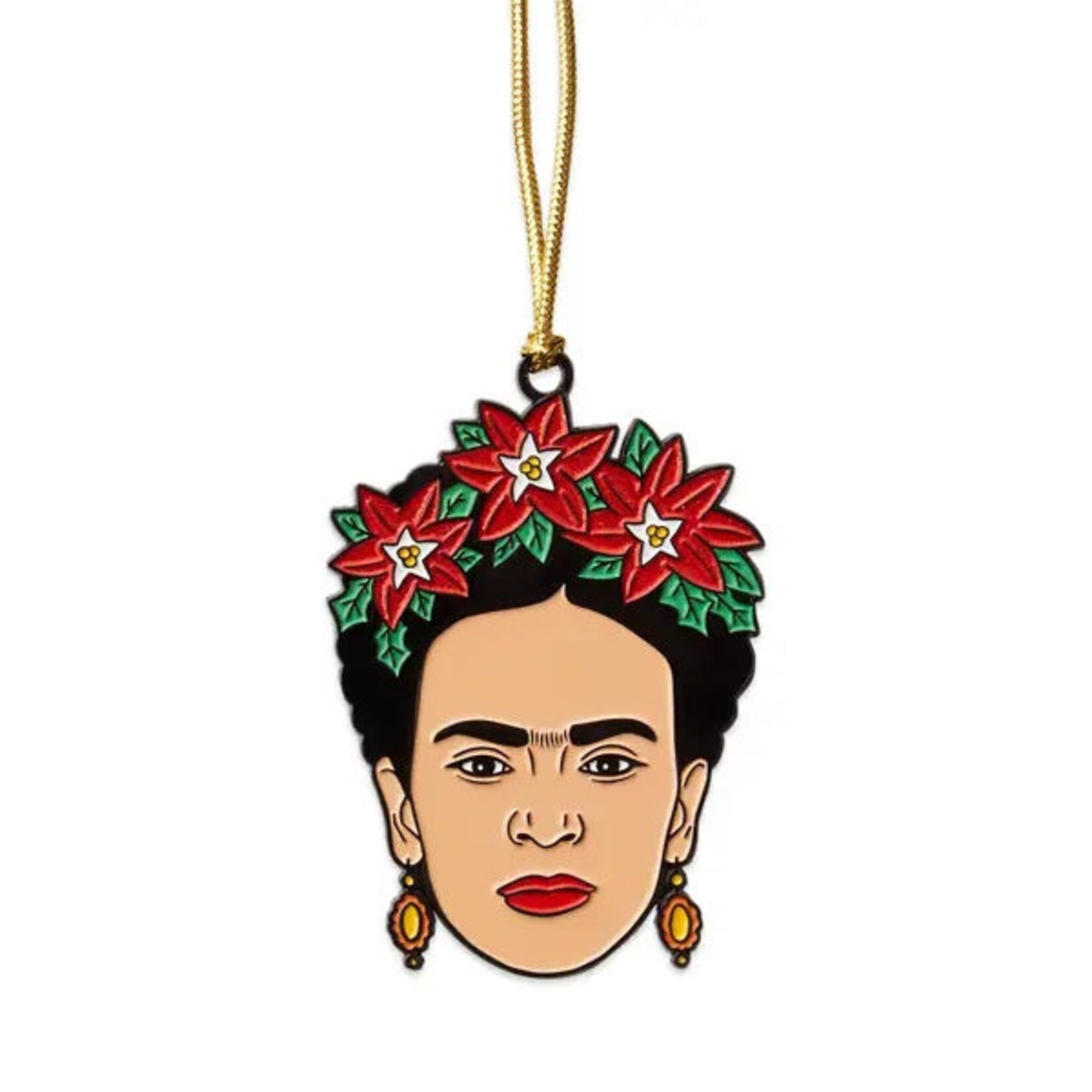 The Found Frida Enamel Ornament