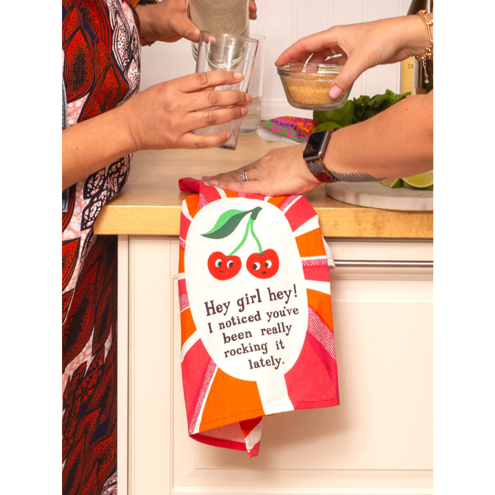 Blue Q Hey Girl Hey Dish Towel