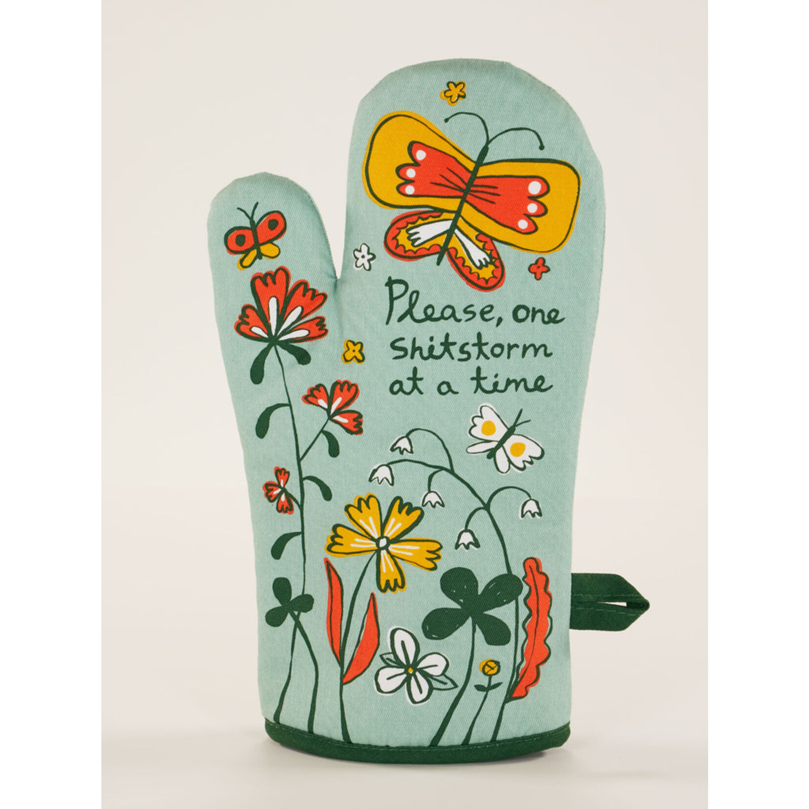 Blue Q Shitstorm Oven Mitt