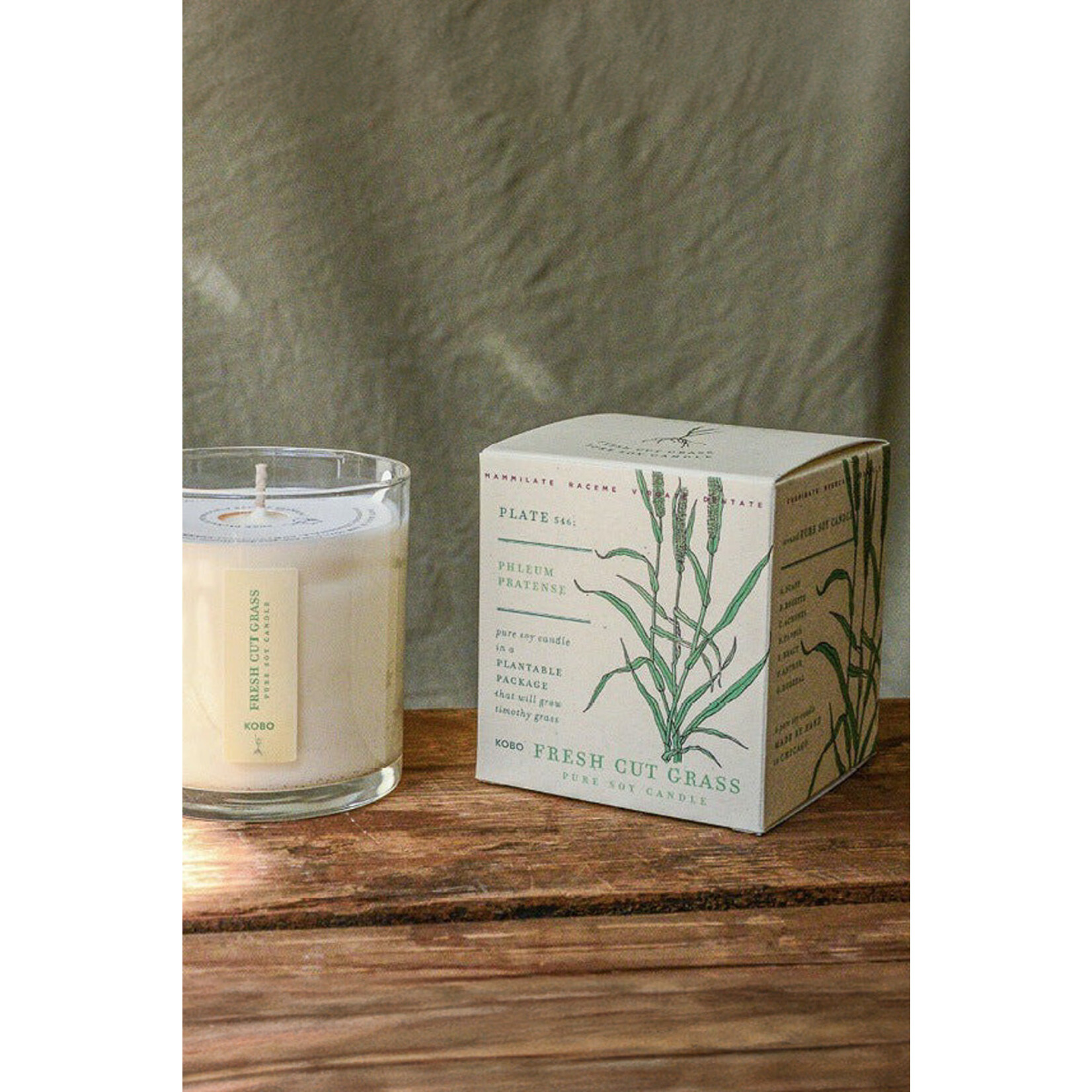 Kobo Candles Fresh Cut Grass Kobo Seed Candle