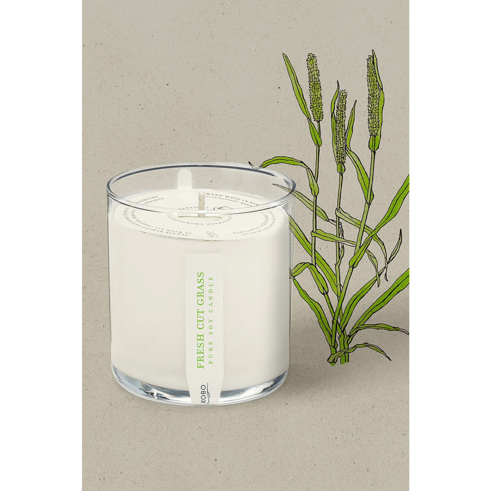 Kobo Candles Fresh Cut Grass Kobo Seed Candle