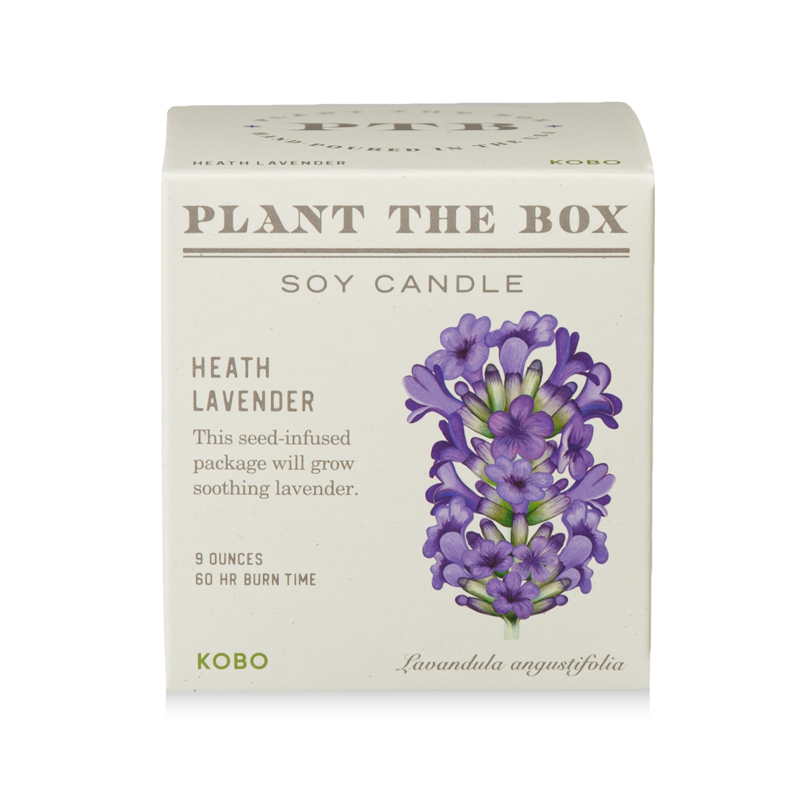 Kobo Candles Sweet Heath Lavender Kobo Seed Candle