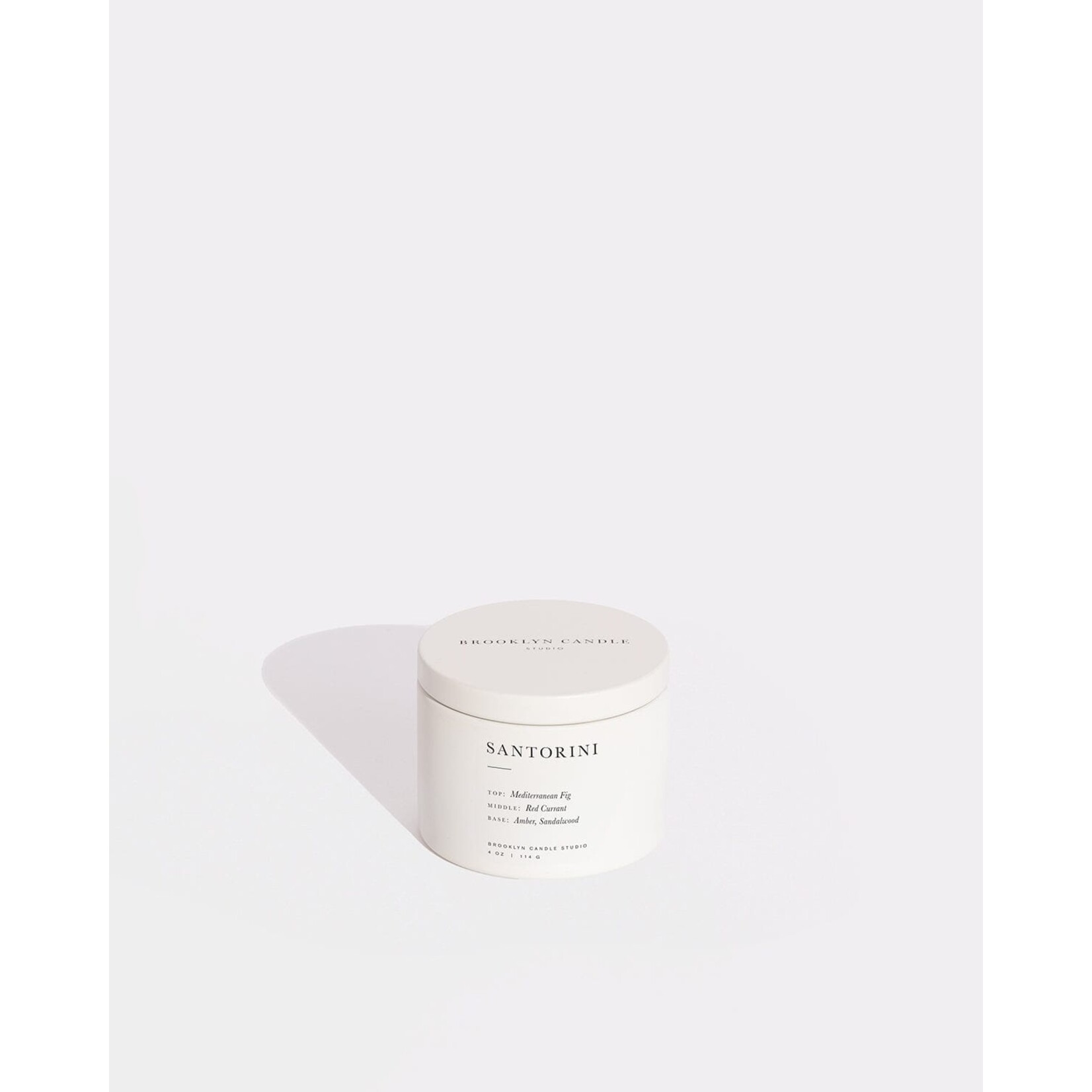 Brooklyn Candle Studio Santorini Travel Tin Candle