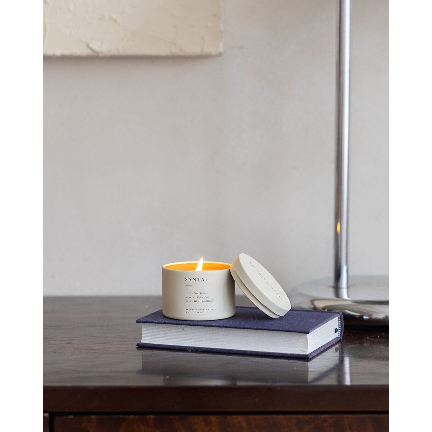 Brooklyn Candle Studio Santal Travel Tin Candle