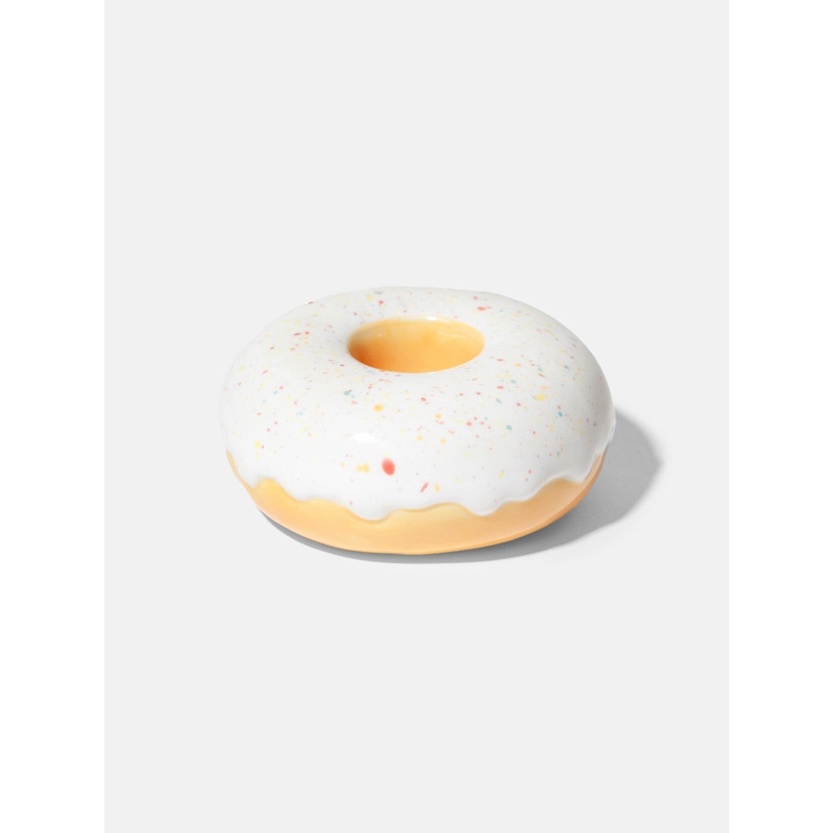 doiy White Donut Candle Holder
