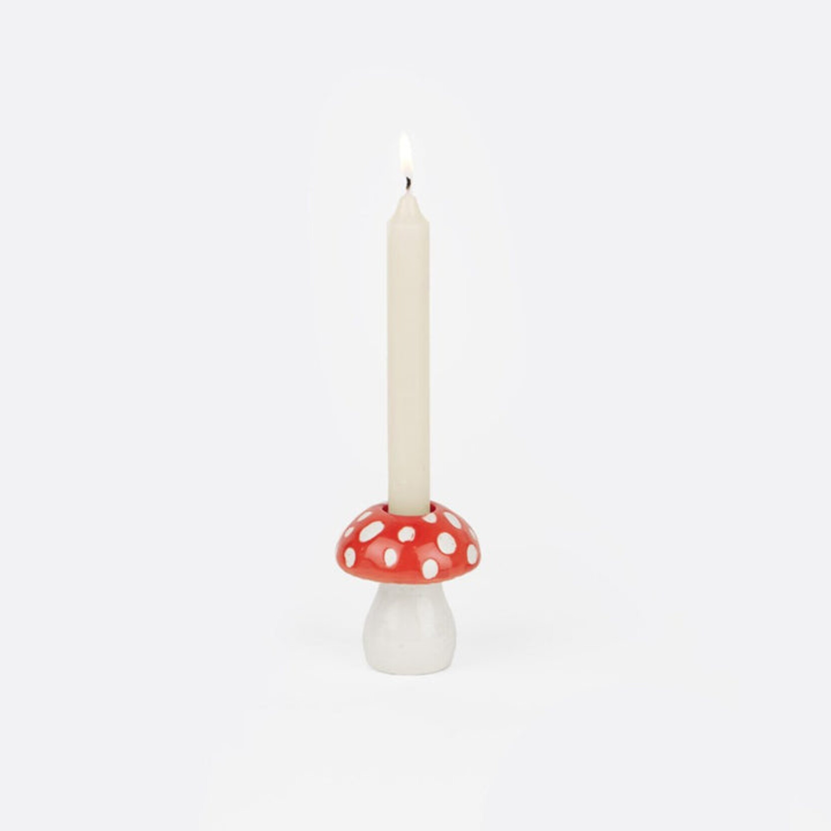 doiy Amanita Mushroom Candle Holder