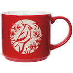 Now Designs Good Tidings Cardinal Stacking Mug
