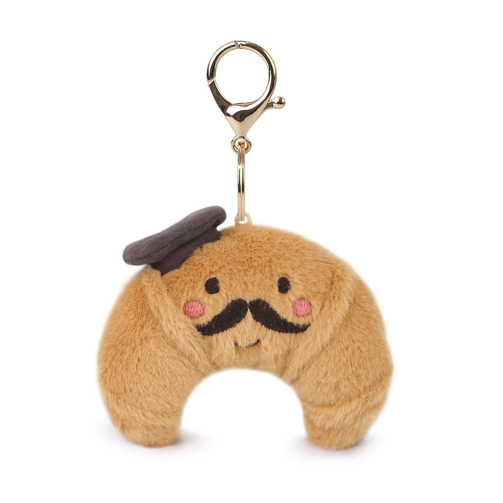 Mon Ami Monsieur Croissant  Bag Charm