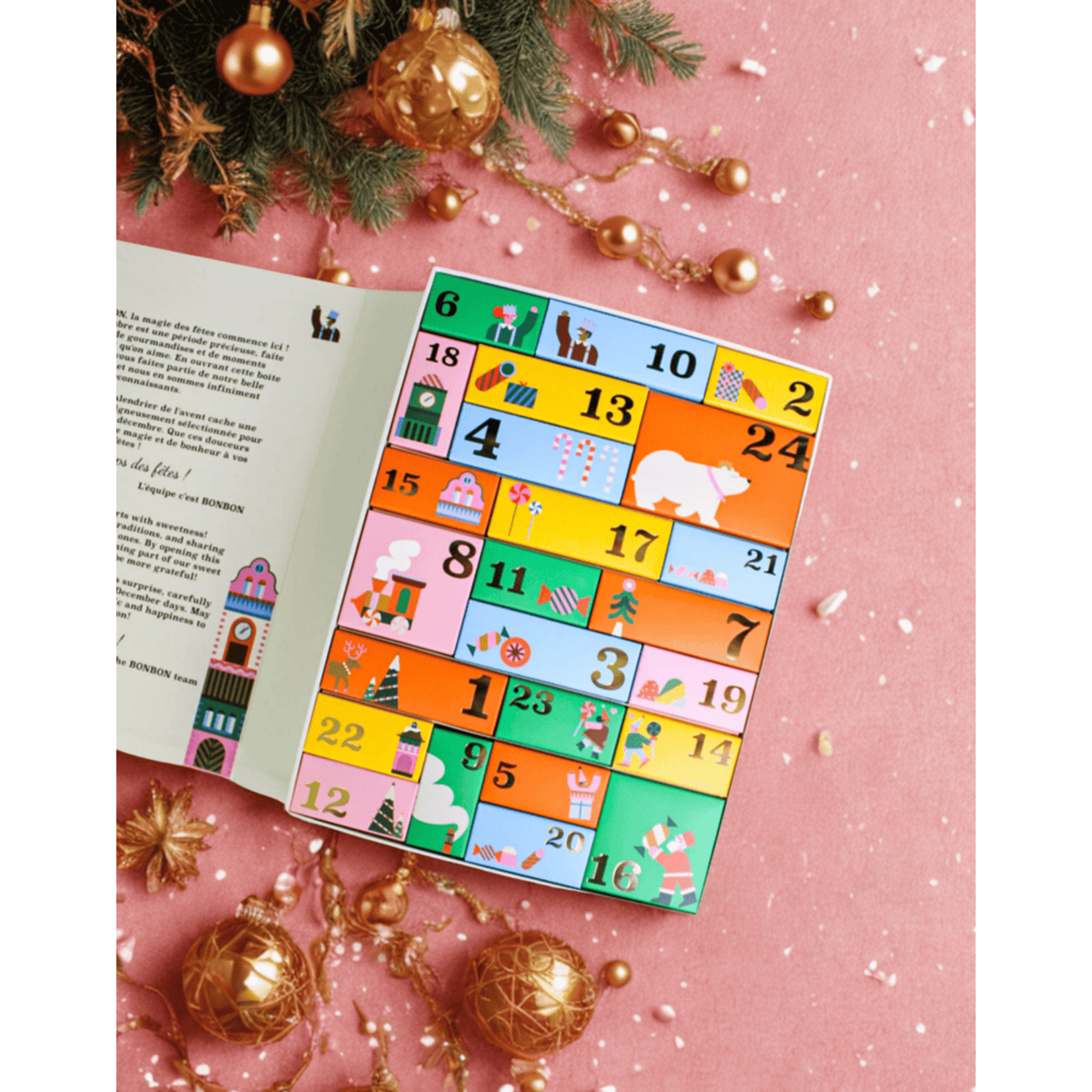 La Boite a Bonbons Gummy Candies Advent Calendar
