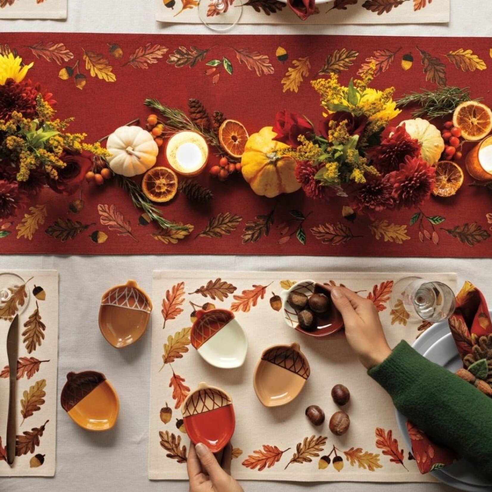 Now Designs Oak & Acorn Pinch Bowls Set