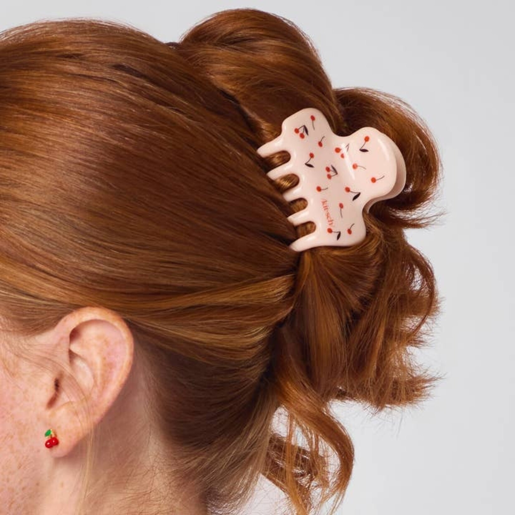 Kitsch Cherry Print Cloud Clip