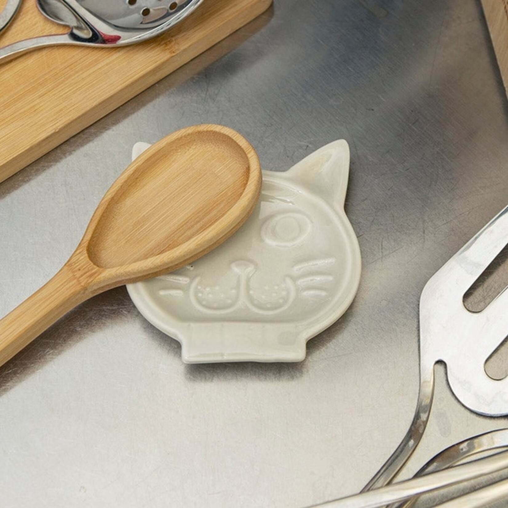 Kikkerland Cat Spoon Rest