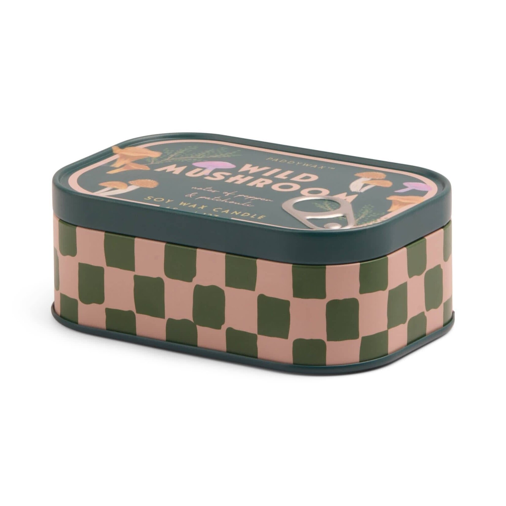 PADDYWAX Wild Mushroom Bistro Tin Candle