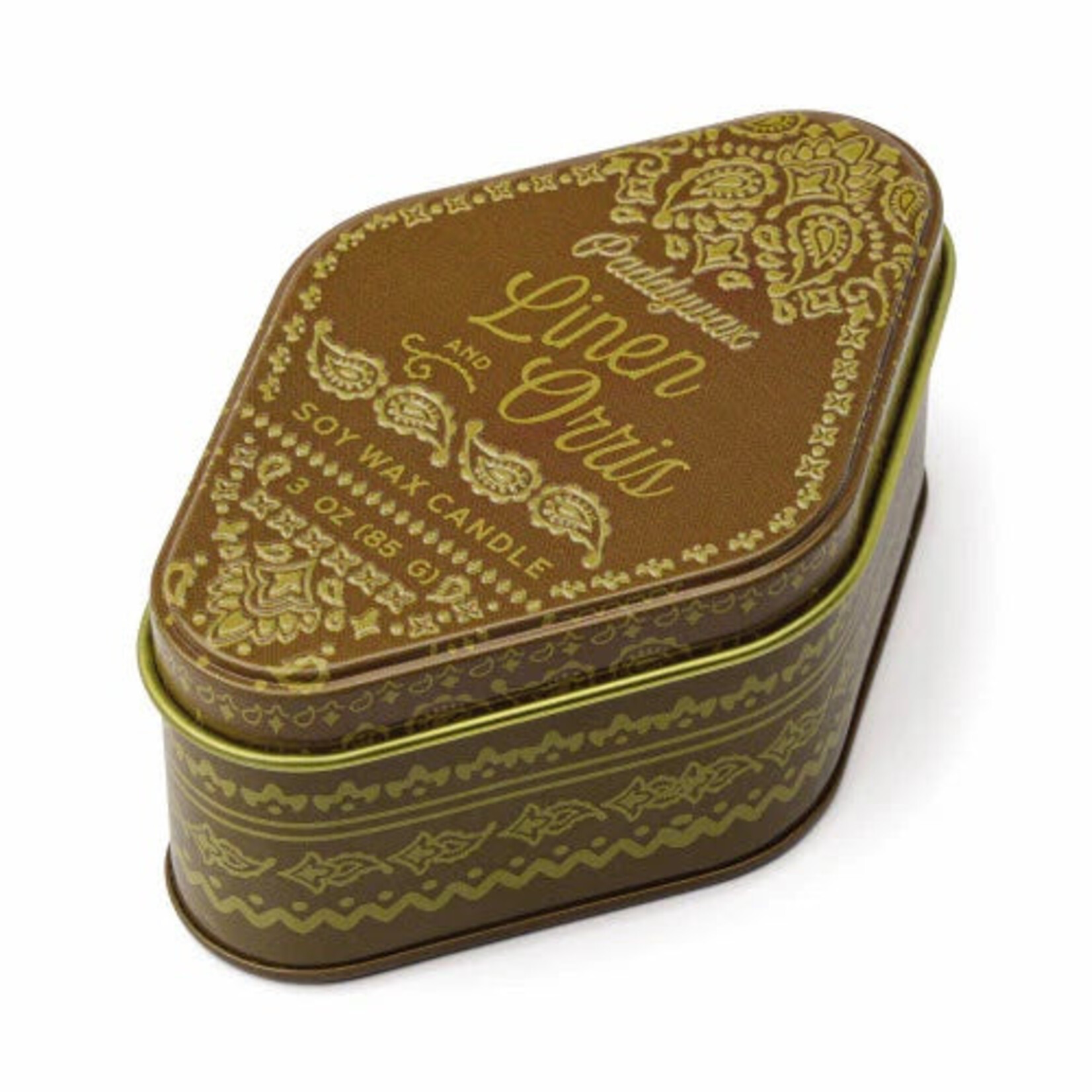 PADDYWAX Linen & Orris Bandana Tin Candle