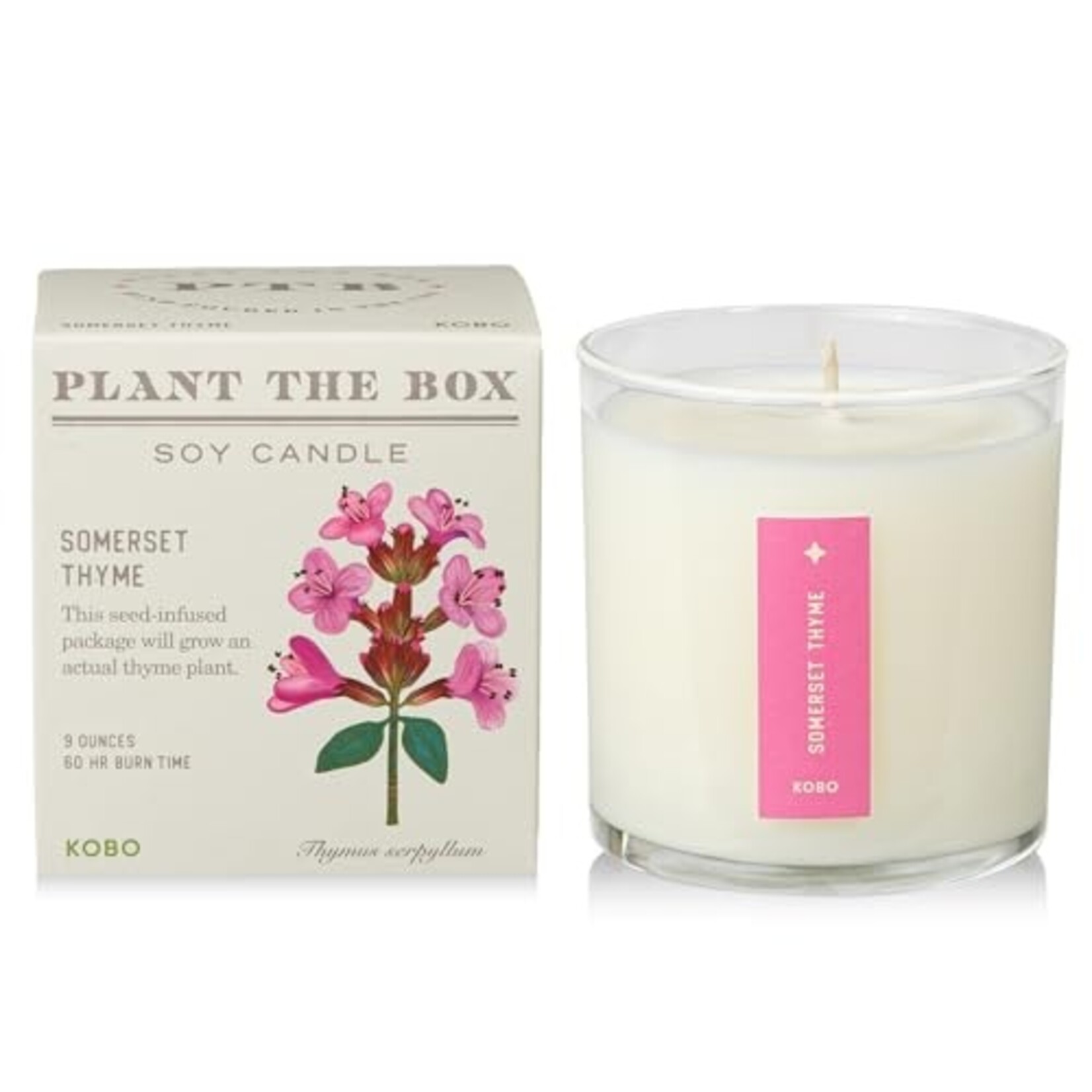 Kobo Candles Somerset Thyme Seed Candle