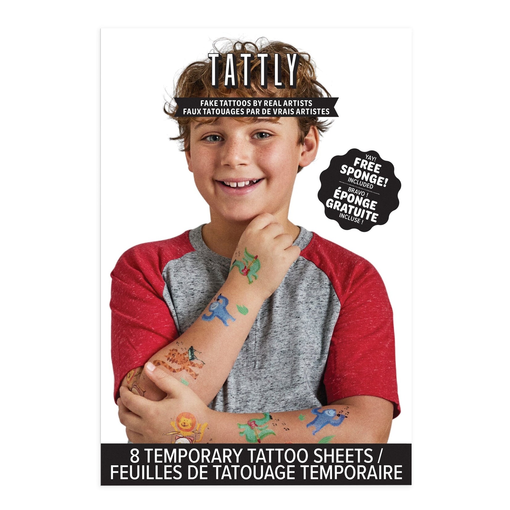 Tattly Tattly Pack - Jungle Band