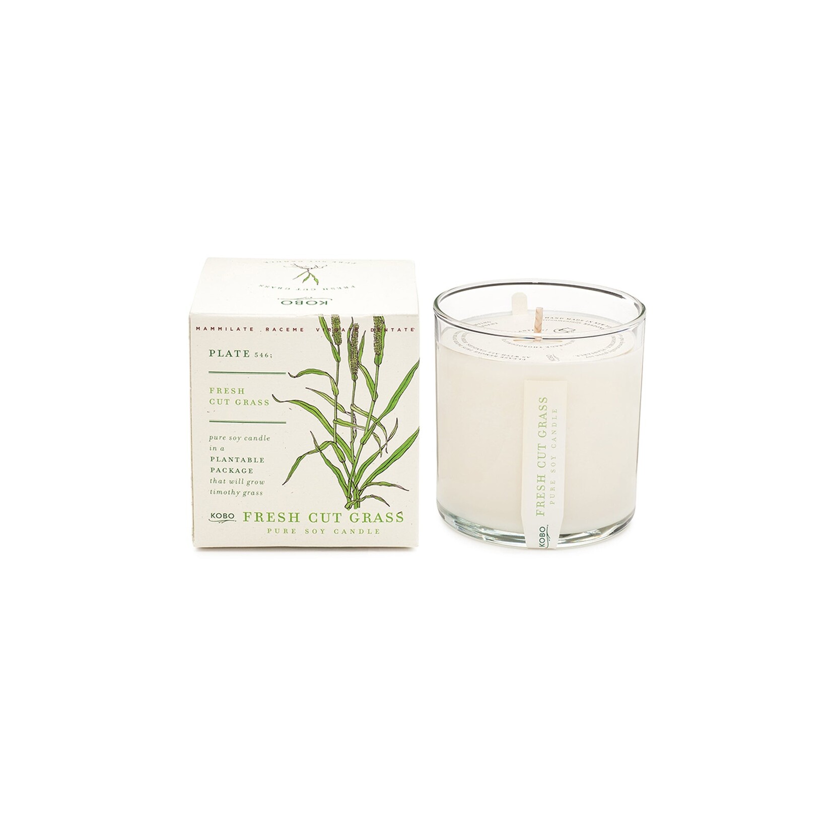 Kobo Candles Fresh Cut Grass Kobo Seed Candle