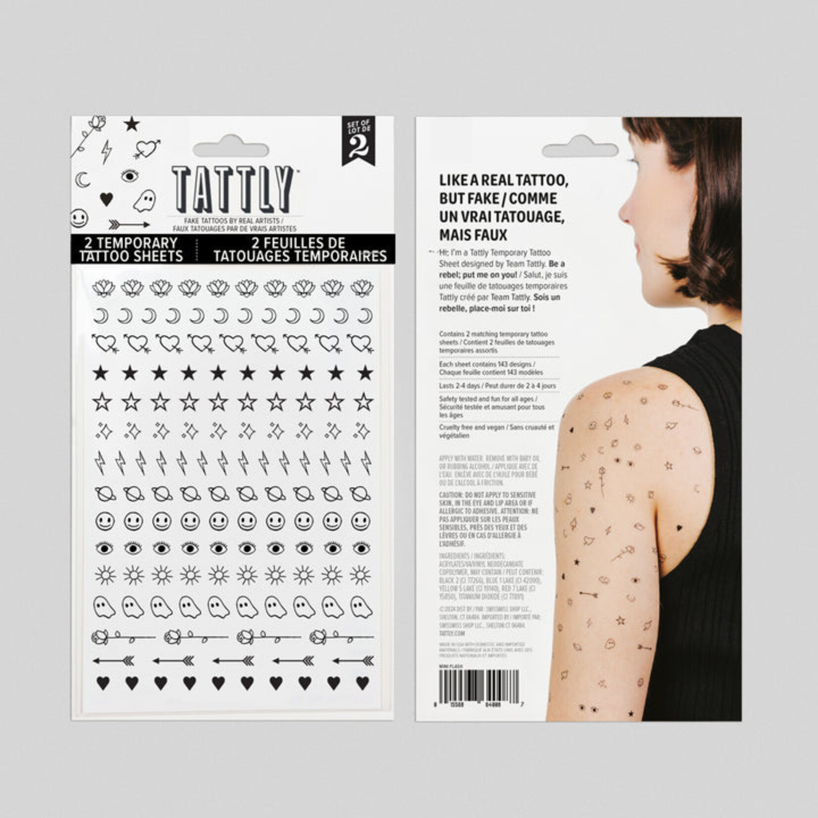 Tattly Mini Flash Tattly Sheet