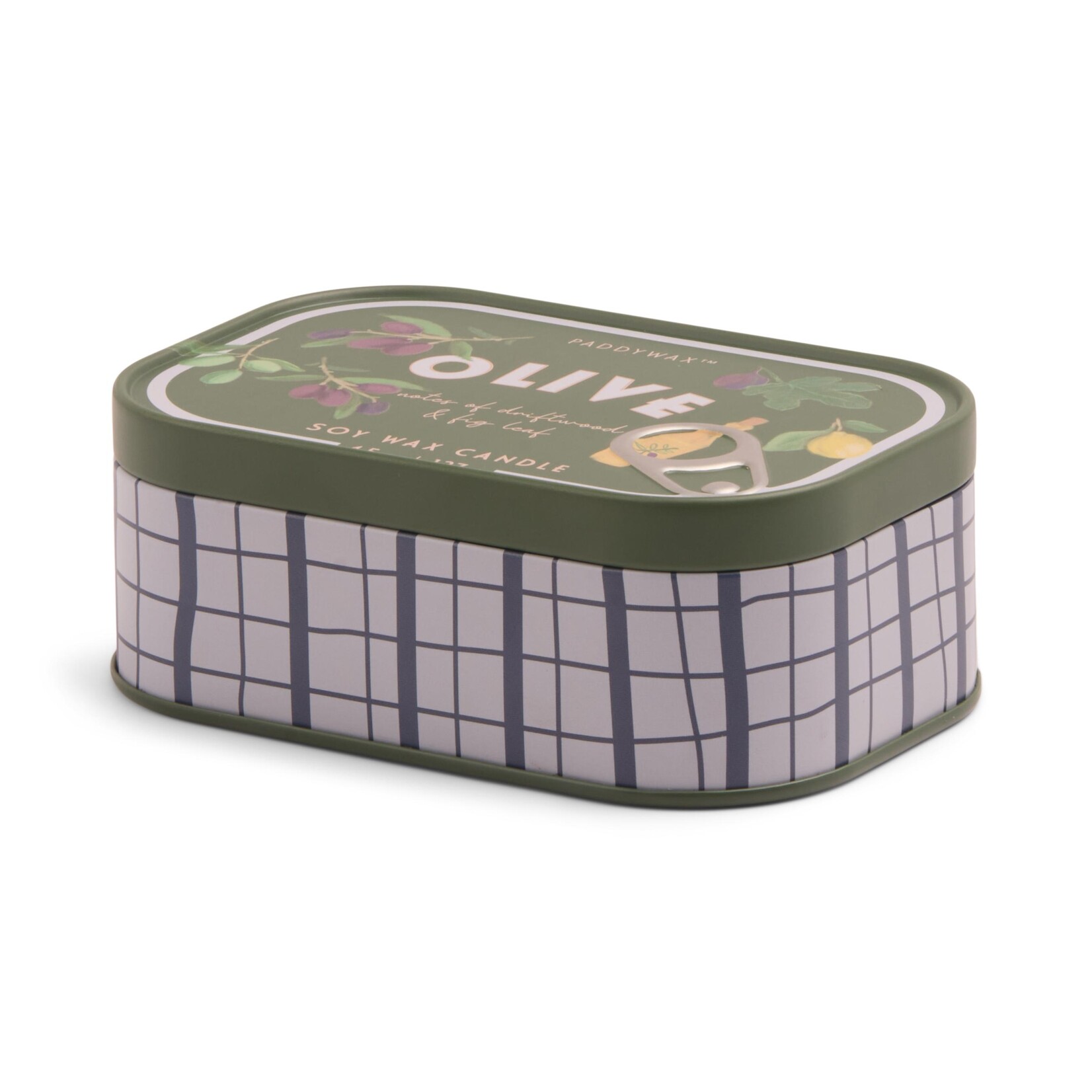 PADDYWAX Bistro Tin Candle in Fig & Olive