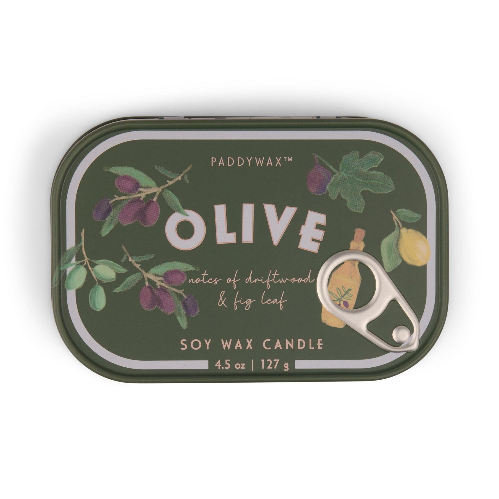 PADDYWAX Fig & Olive Bistro Tin Candle