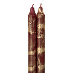 Northern Lights Bordeaux/Gold Taper Set