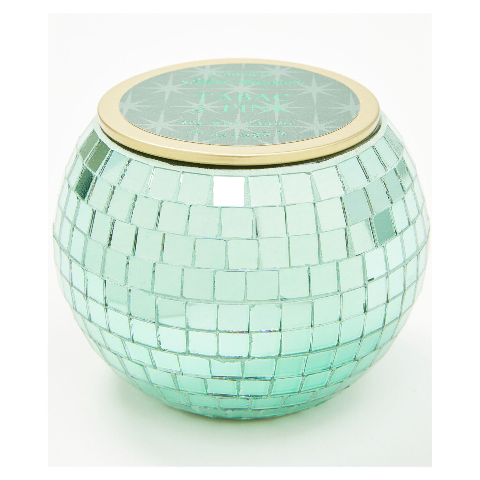 PADDYWAX Green Tabac/Pine Magique Disco Candle