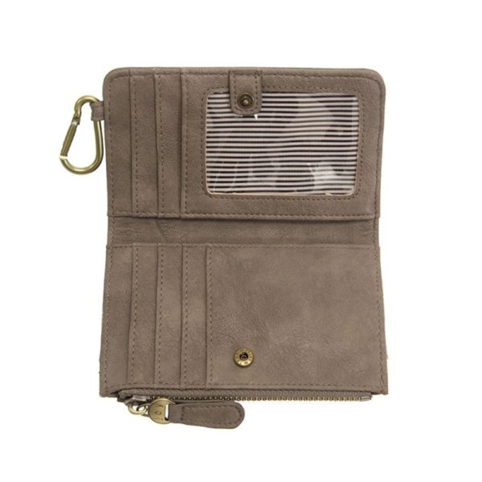 Joy Accessories Bobbie Wallet in Dark Taupe