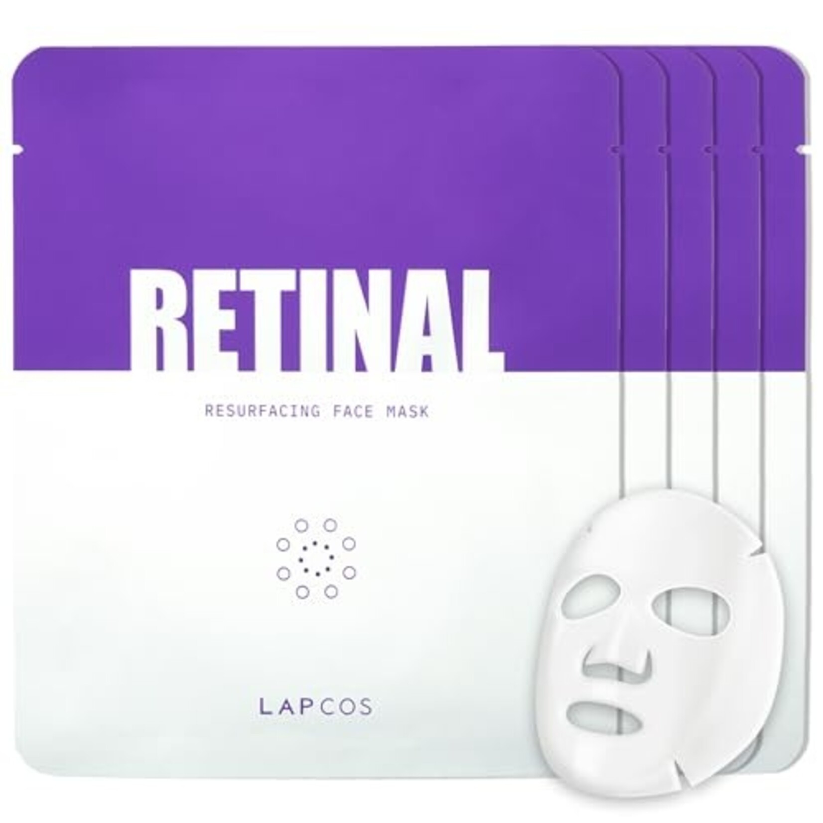 LAPCOS Retinal Resurfacing Face Mask - Single