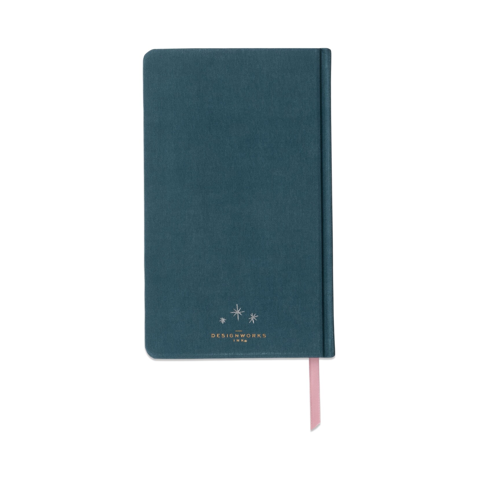 Designworks Ink Teal Moon Cloth Covered Journal