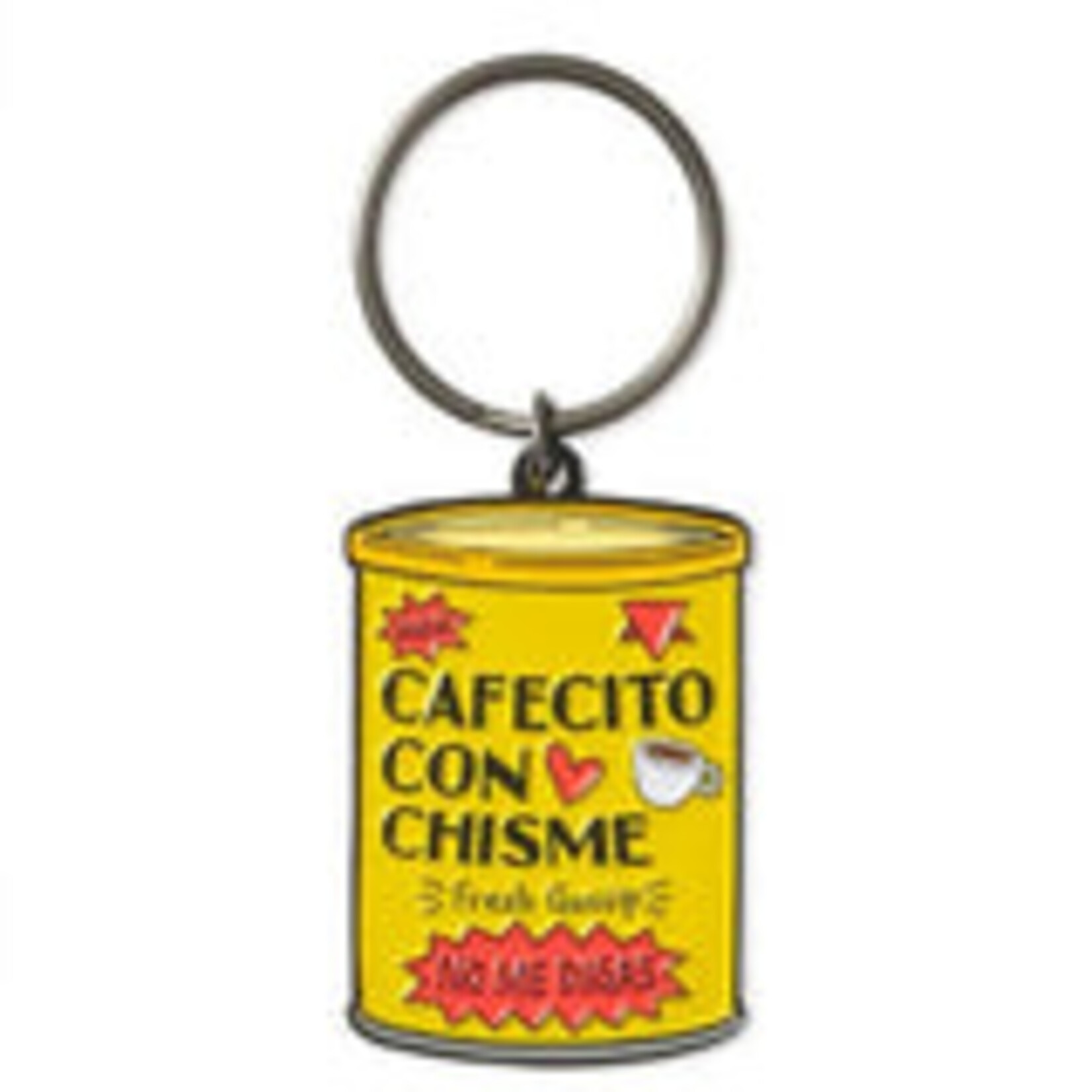 The Found Cafecito Enamel Keychain