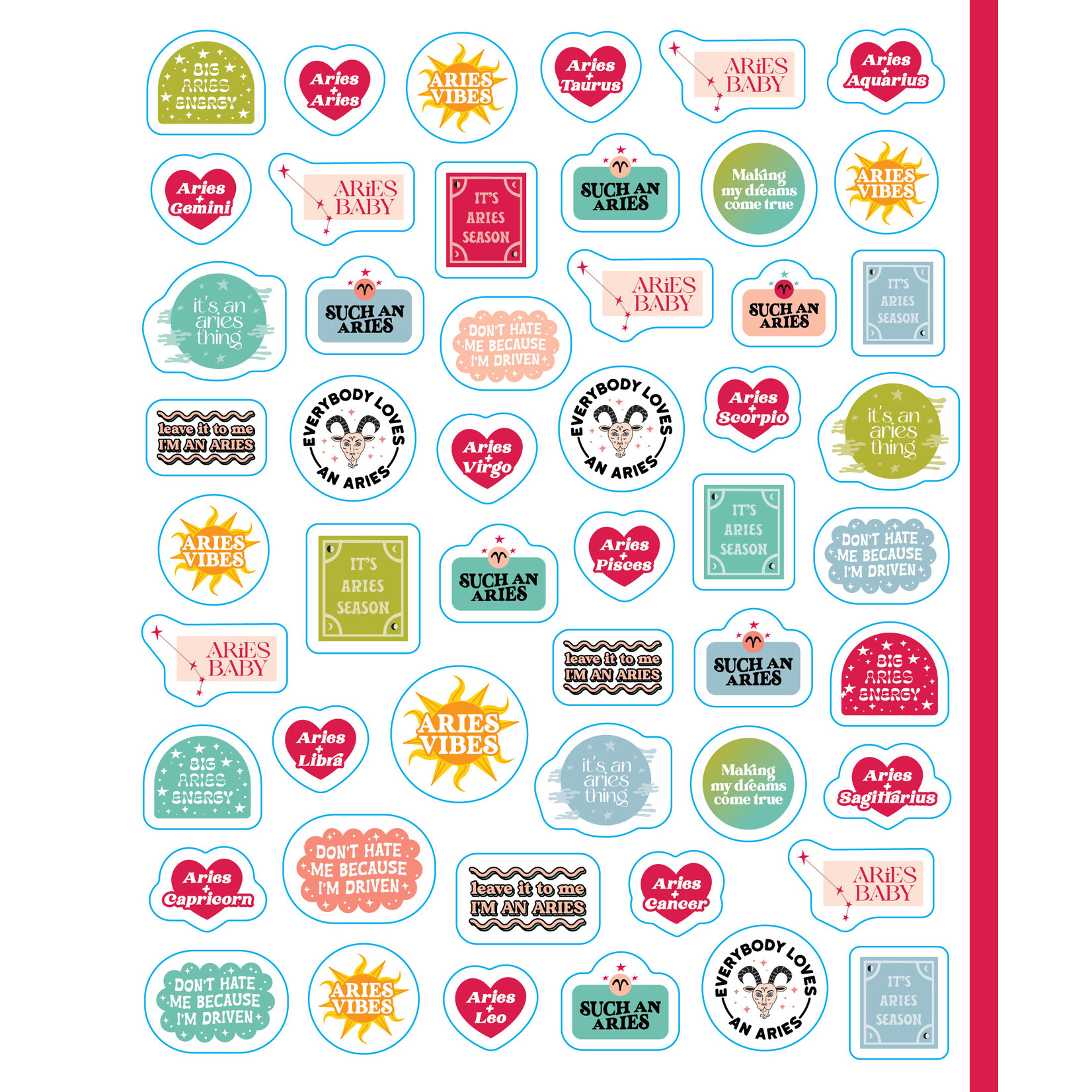 Hachette So Many Astrology Stickers