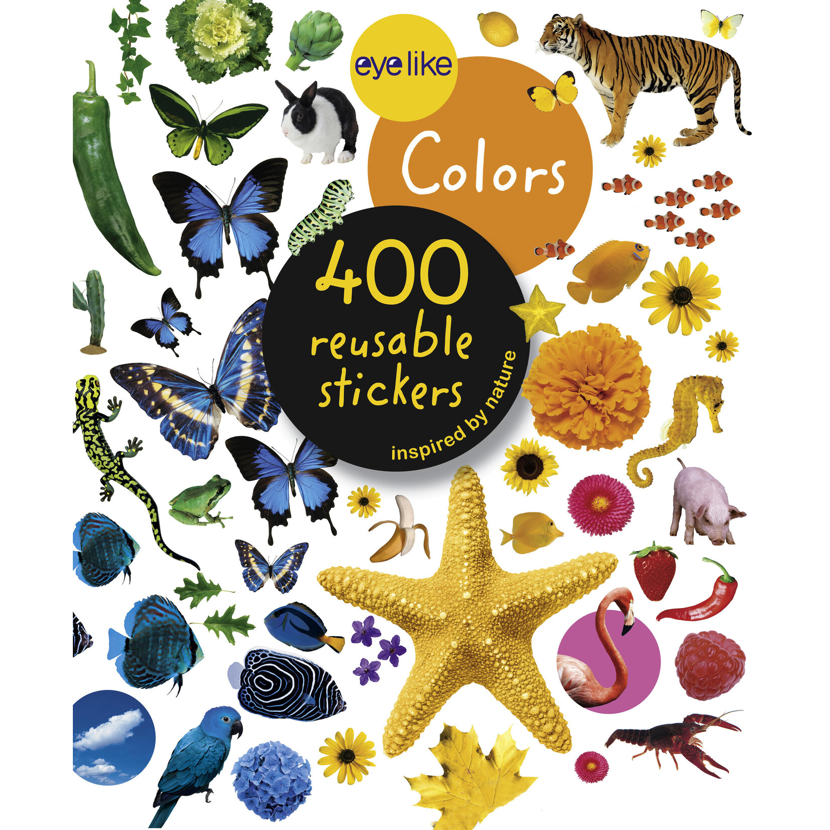 Hachette Color 400 Reusable Stickers
