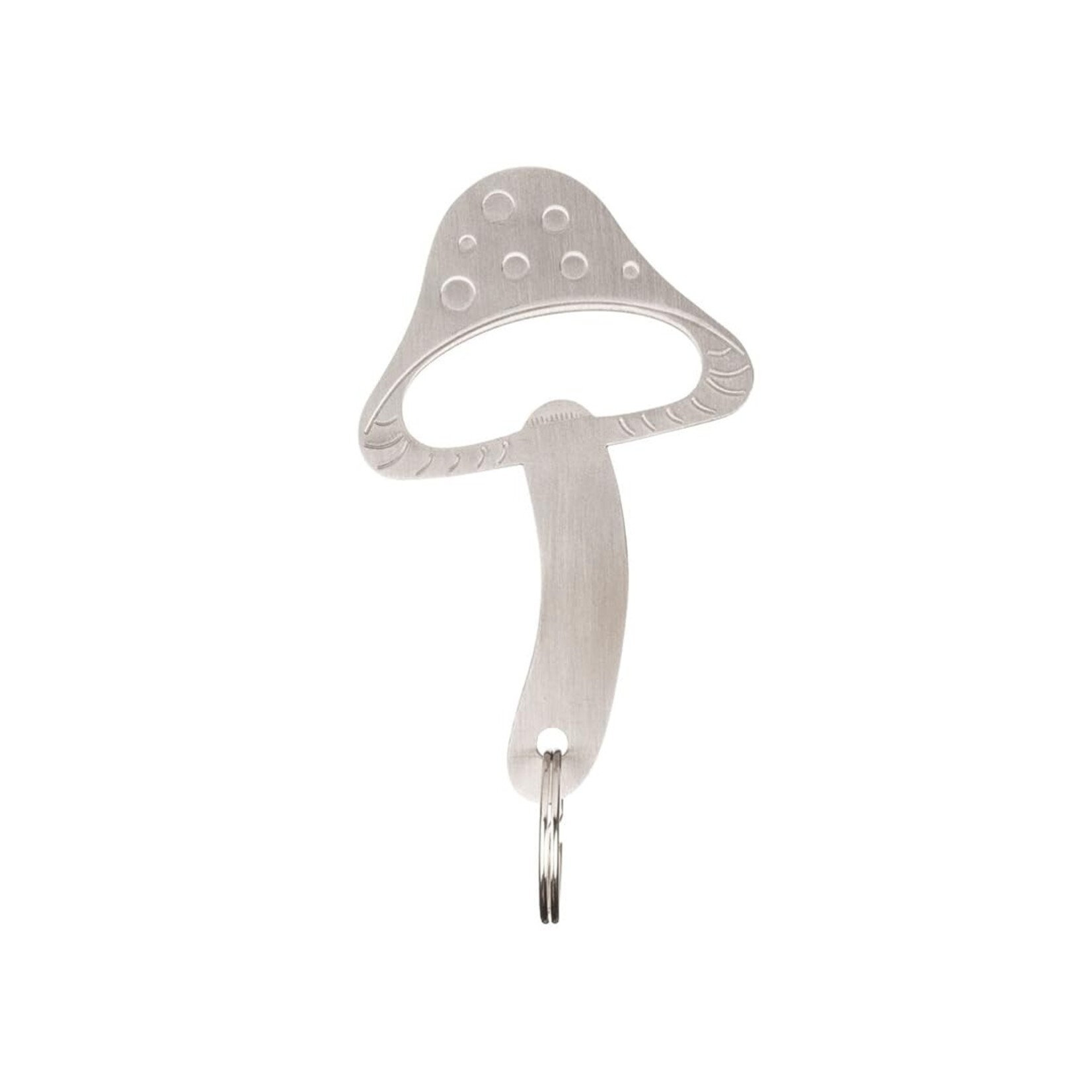 Kikkerland Mushroom Keychain Bottle Opener