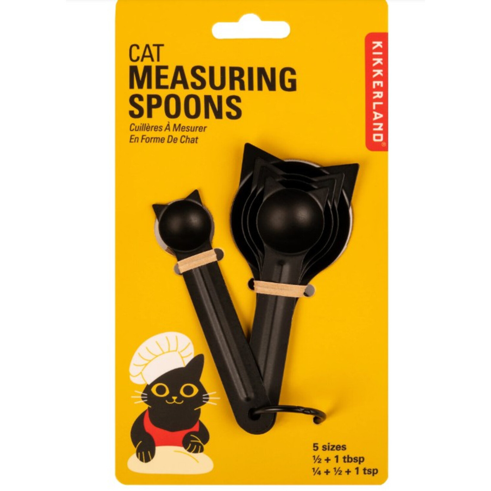 Kikkerland Cat Measuring Spoons
