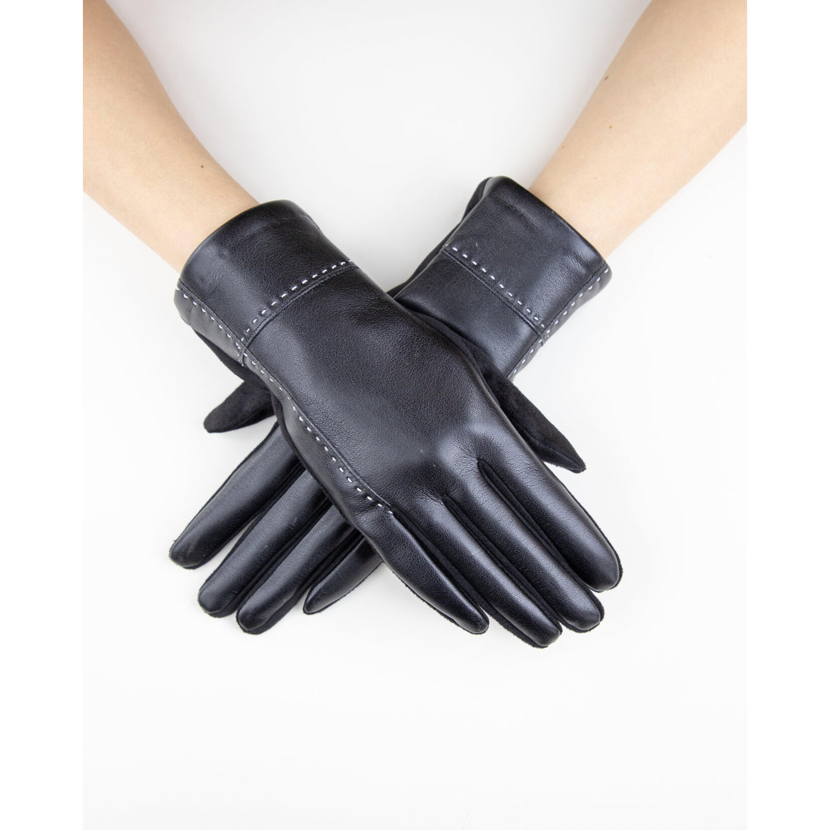 Original USA Cross Stitch Gloves in Black