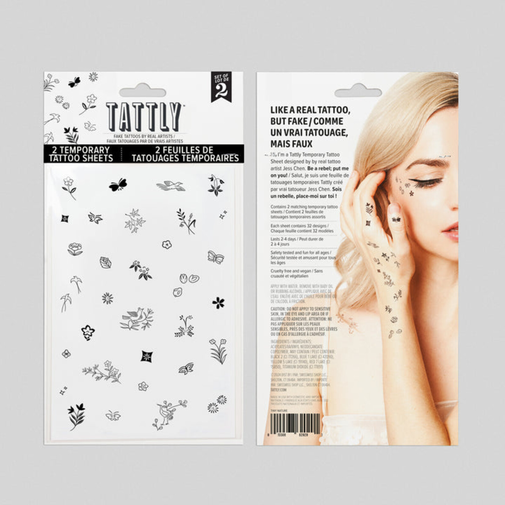 Tattly Tiny Nature Tattly Sheet