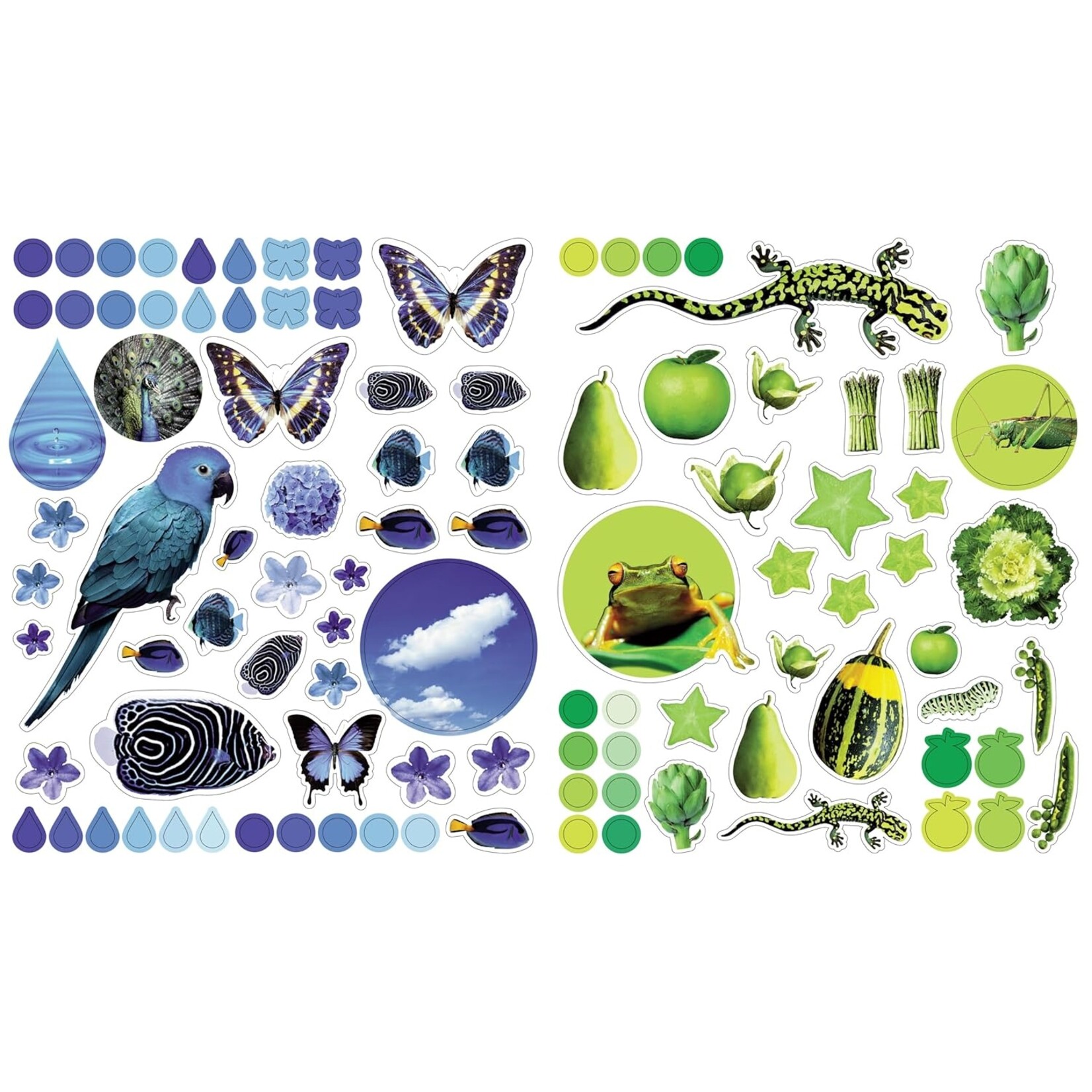 Hachette Color 400 Reusable Stickers