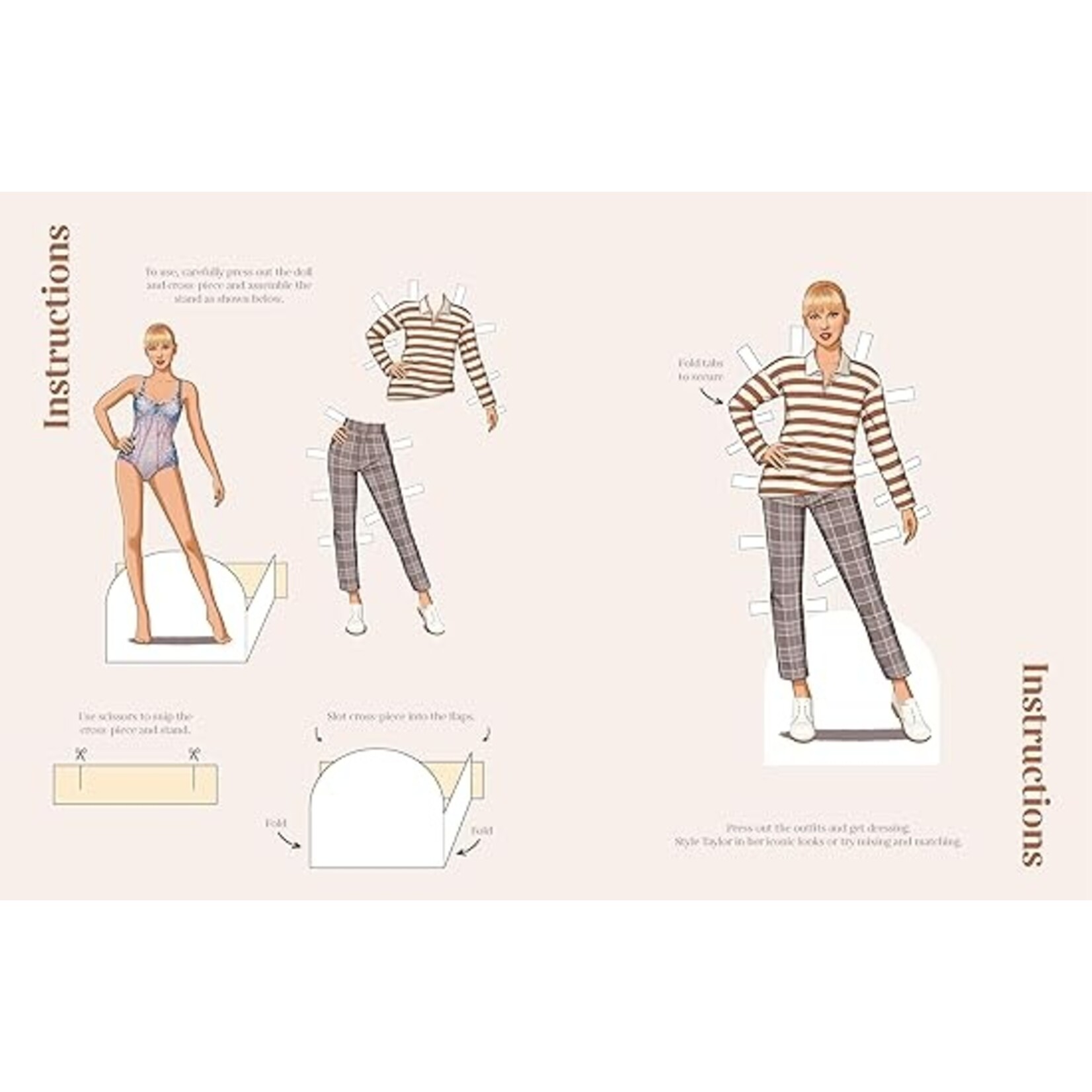 Penguin Random House Dress Up Taylor : Paper Doll